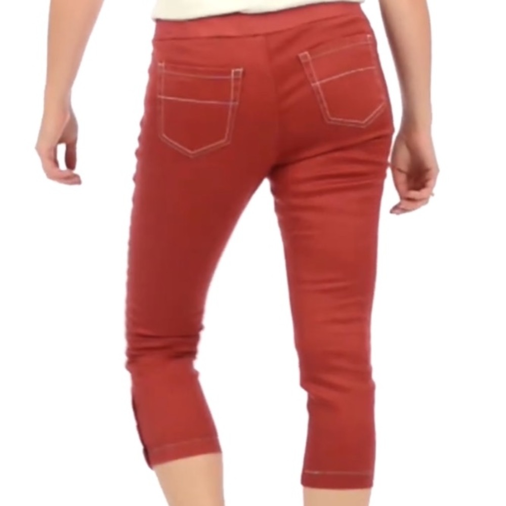 SOLD!!! Aventura Clothing Pants Size 8 Organic Cotton Hemp Sustainable Art To - Picture 3 of 12